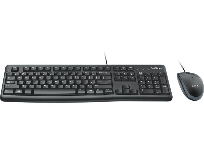 Logitech Tastatur-Maus-Set Desktop MK120
