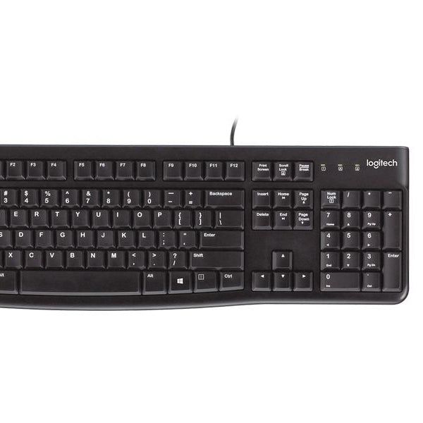 Logitech Tastatur-Maus-Set Desktop MK120