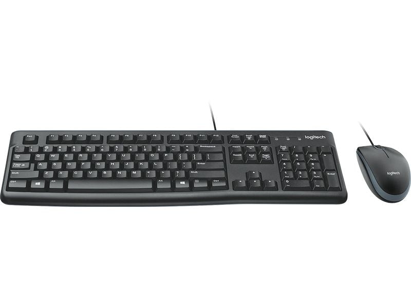 Logitech Tastatur-Maus-Set Desktop MK120