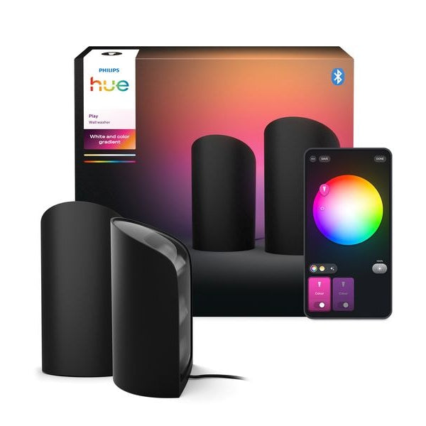 Philips Hue Play Wallwasher duo Schwarz