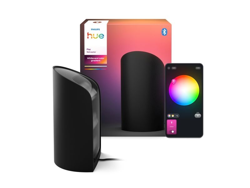Philips Hue Play Wallwasher singel Schwarz