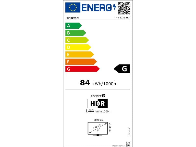 Panasonic TV TV-55Z95BEK 55", 3840 x 2160 (Ultra HD 4K), OLED