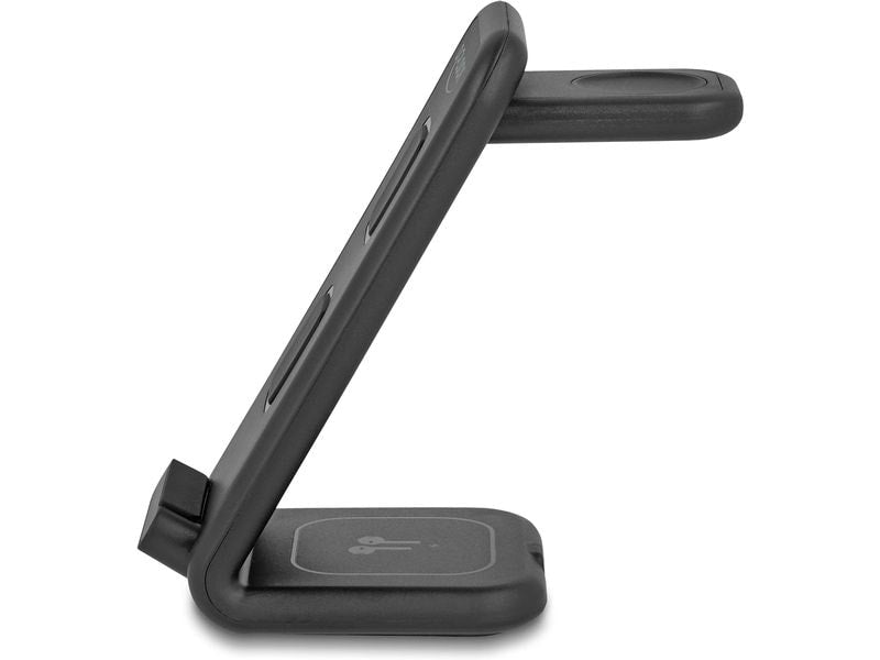 Delock Wireless Charger 3 in 1 mit 2 Ladespulen 5 W/5W/15 W