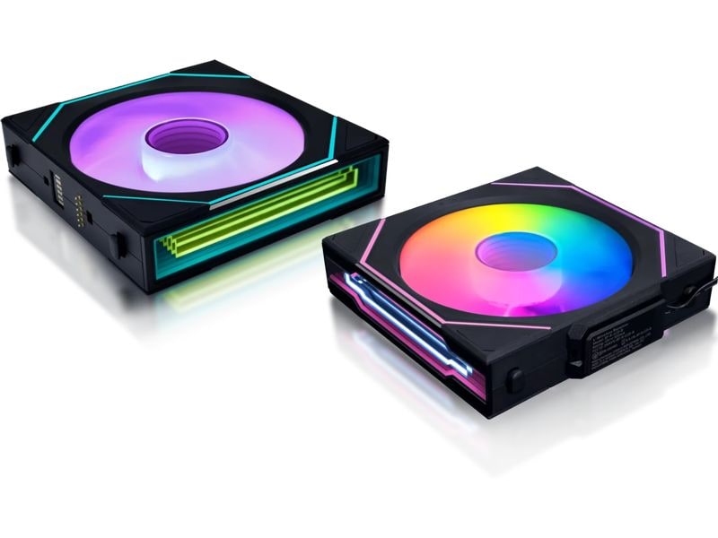 Lian Li PC-Lüfter UNI FAN SL120 RGB 3er-Pack, schwarz