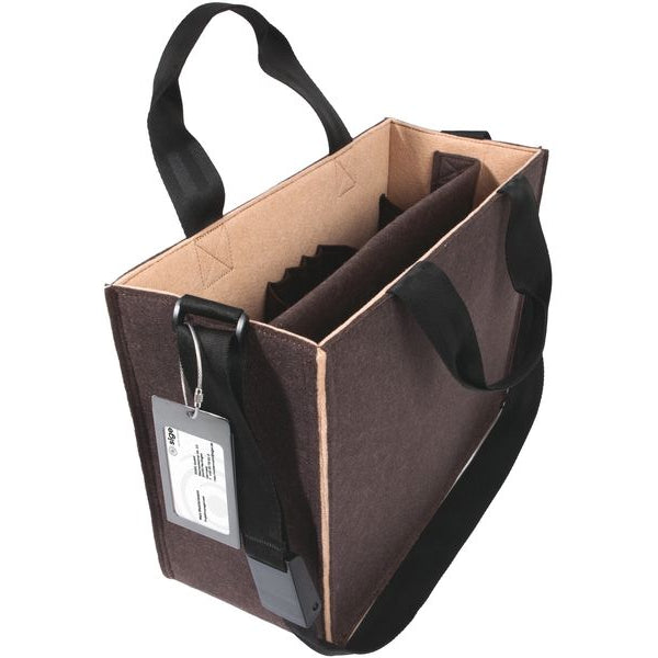 Sigel Notebooktasche Desk Sharing Bag Bicolor M,Braun/Beige 15.4 
