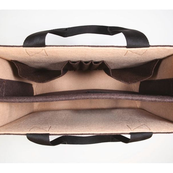 Sigel Notebooktasche Desk Sharing Bag Bicolor M,Braun/Beige 15.4 