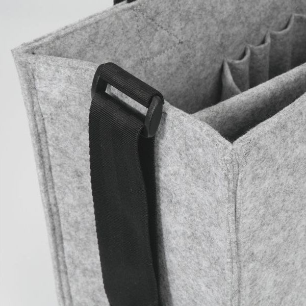 Sigel Notebooktasche Desk Sharing Bag Classic L, Hellgrau 15.4 