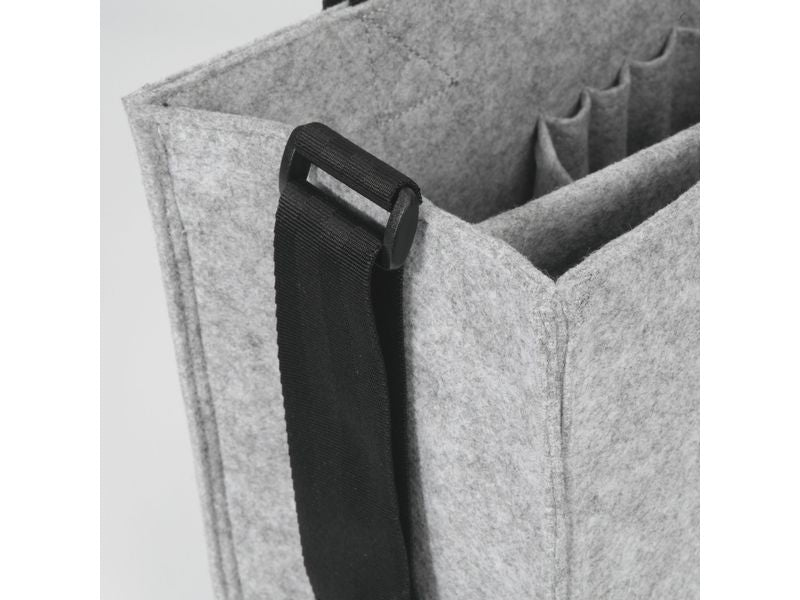 Sigel Notebooktasche Desk Sharing Bag Classic L, Hellgrau 15.4 "