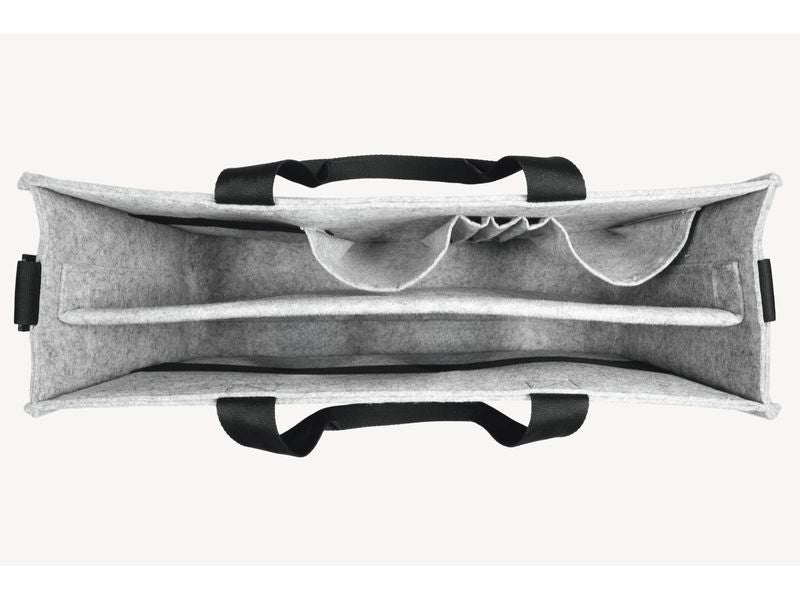 Sigel Notebooktasche Desk Sharing Bag Classic L, Hellgrau 15.4 "