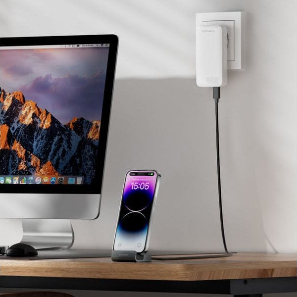 4smarts Ladestation VoltDock USB-C 60 W Grau