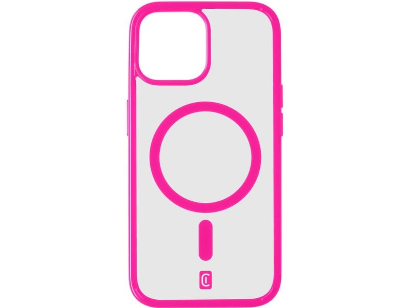 Cellular Line Back Cover Gloss Case iPhone 15 Fuchsia