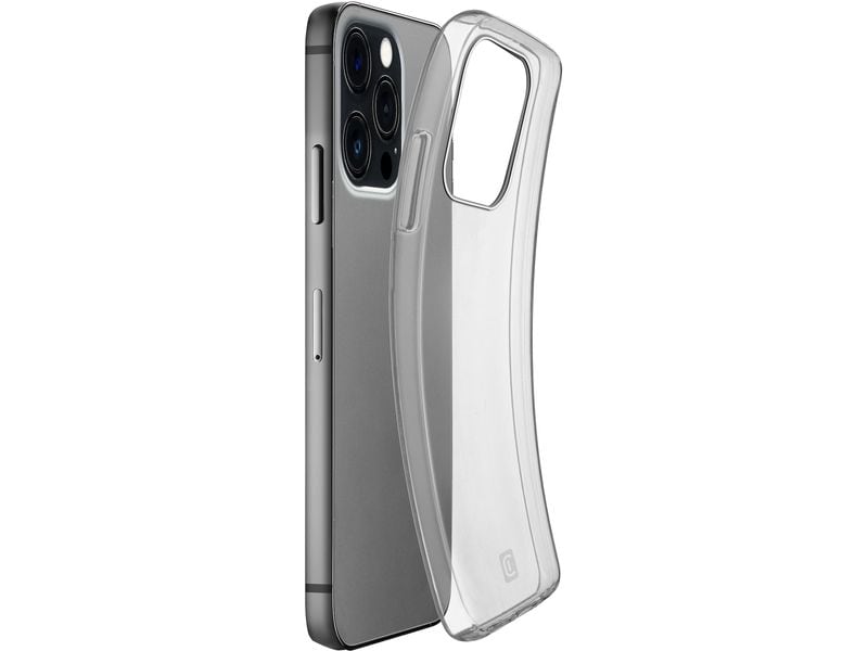 Cellular Line Back Cover Rubber Case Fine iPhone 15 Pro Max Transparent