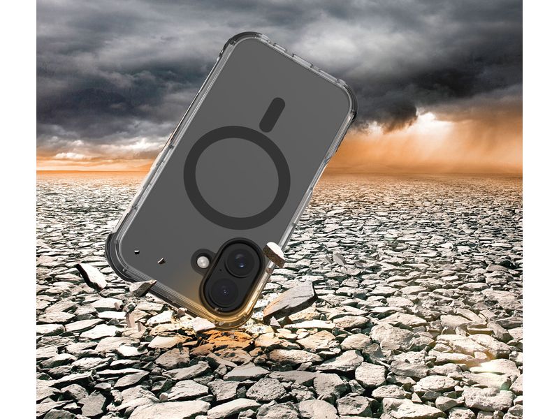 Cellular Line Back Cover Strong Guard iPhone 16 Plus Transparent