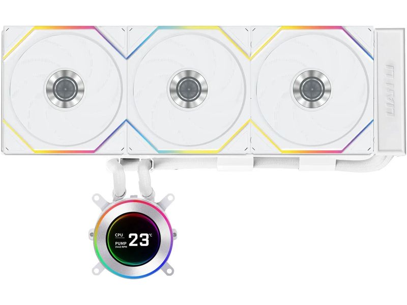 Lian Li Wasserkühlung HydroShift II LCD 360TL Weiss