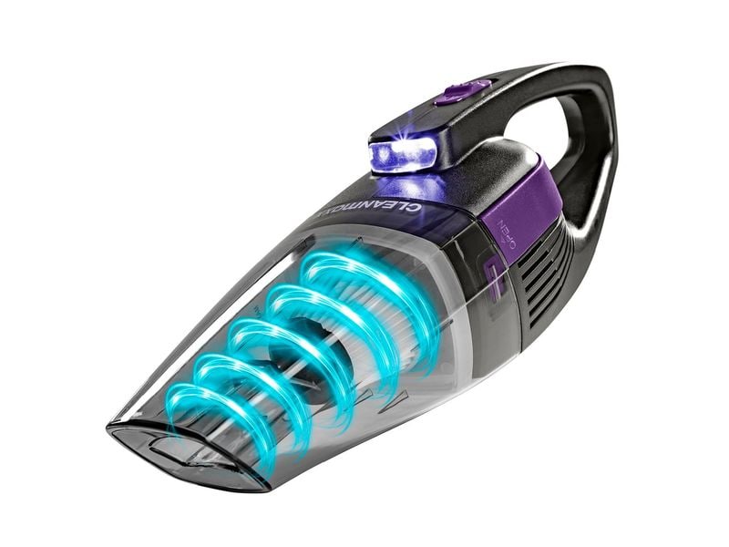 CLEANmaxx Akku-Handsauger Grau, Violett Grau, Violett