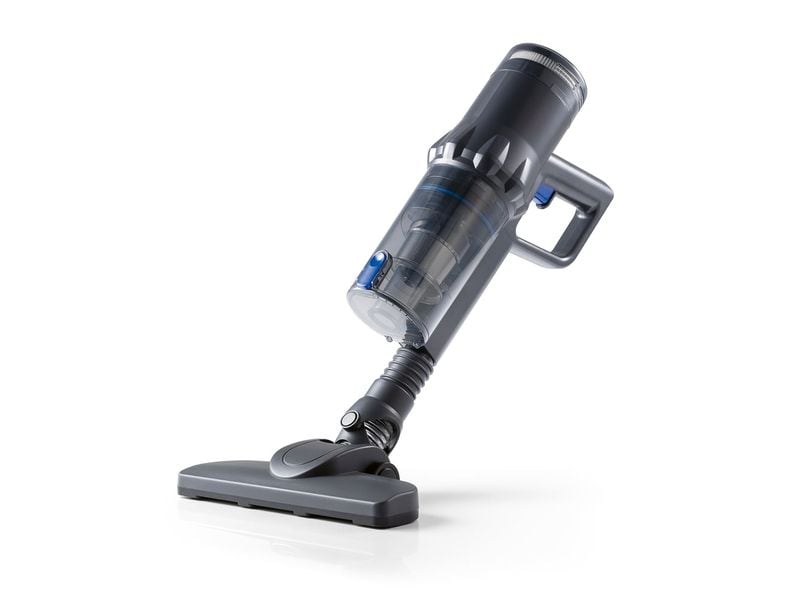 CLEANmaxx Akku-Hand- und Stielsauger Blau/Grau
