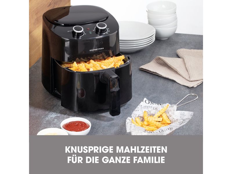 GOURMETmaxx Heissluft-Fritteuse 4.5 l