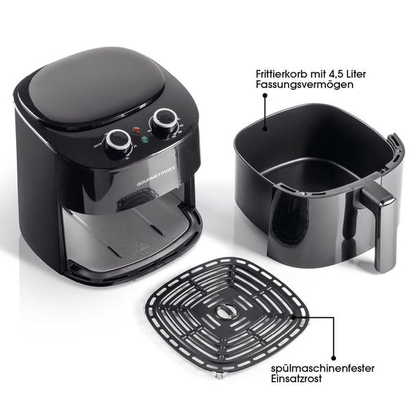 GOURMETmaxx Heissluft-Fritteuse 4.5 l