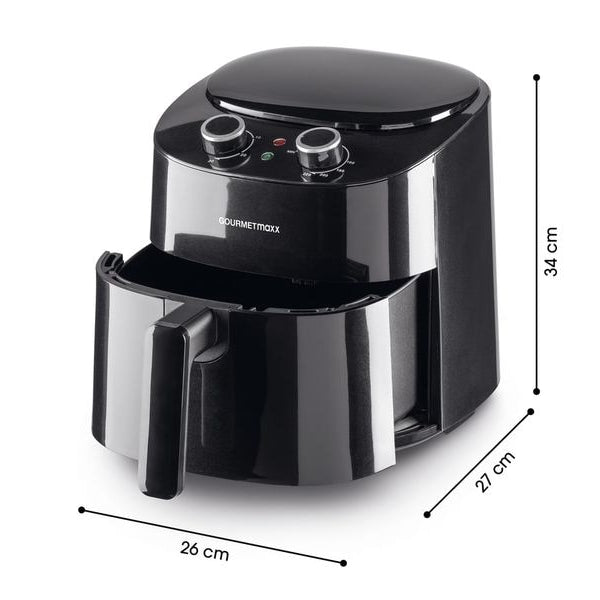 GOURMETmaxx Heissluft-Fritteuse 4.5 l