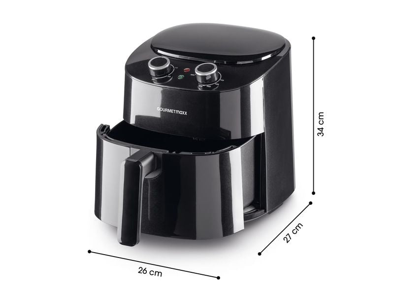 GOURMETmaxx Heissluft-Fritteuse 4.5 l