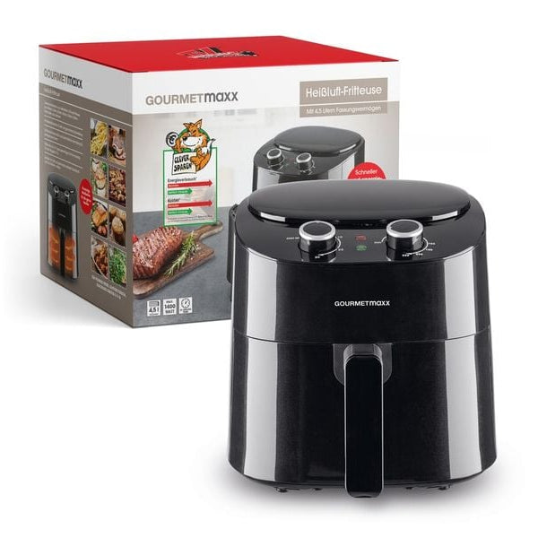 GOURMETmaxx Heissluft-Fritteuse 4.5 l