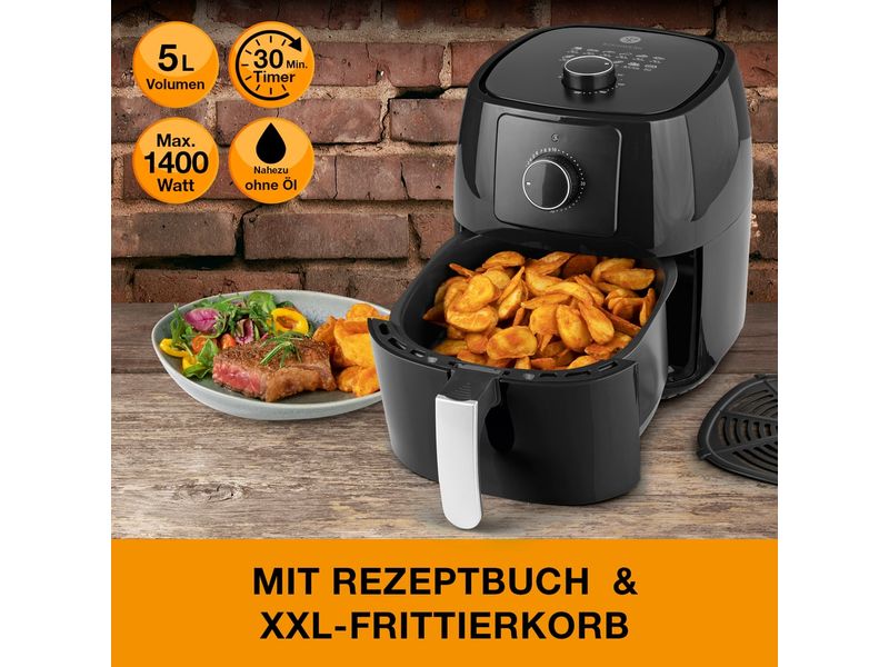 Kochwerk Heissluft-Fritteuse 5 l