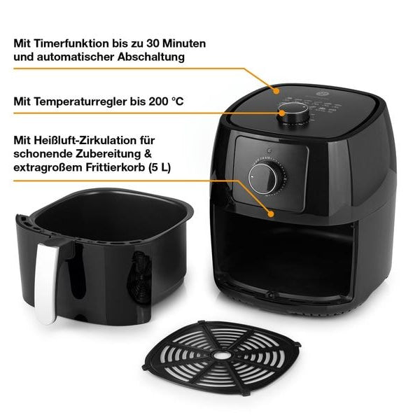 Kochwerk Heissluft-Fritteuse 5 l