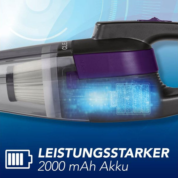 CLEANmaxx Akku-Handsauger Grau, Violett Grau, Violett