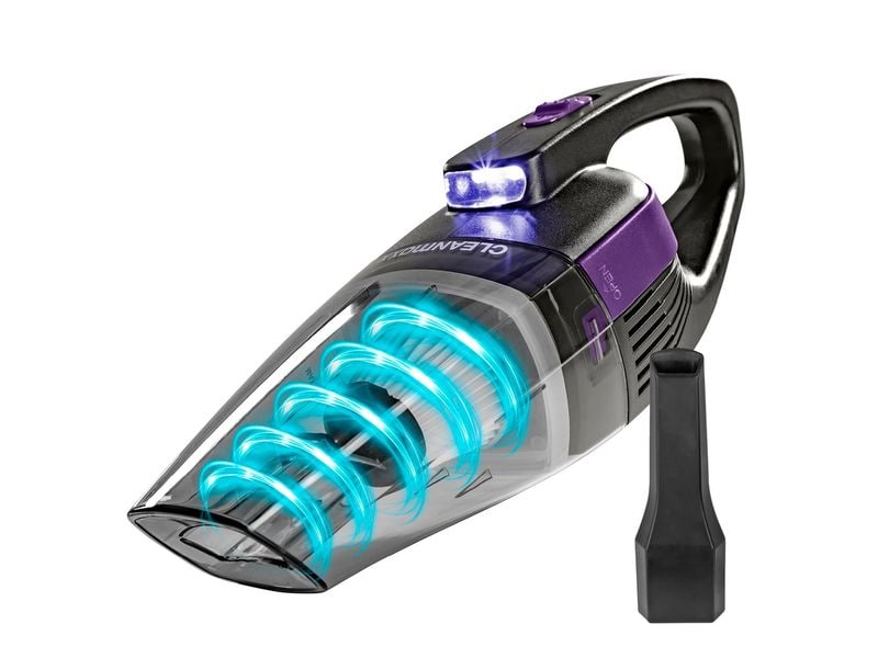 CLEANmaxx Akku-Handsauger Grau, Violett Grau, Violett