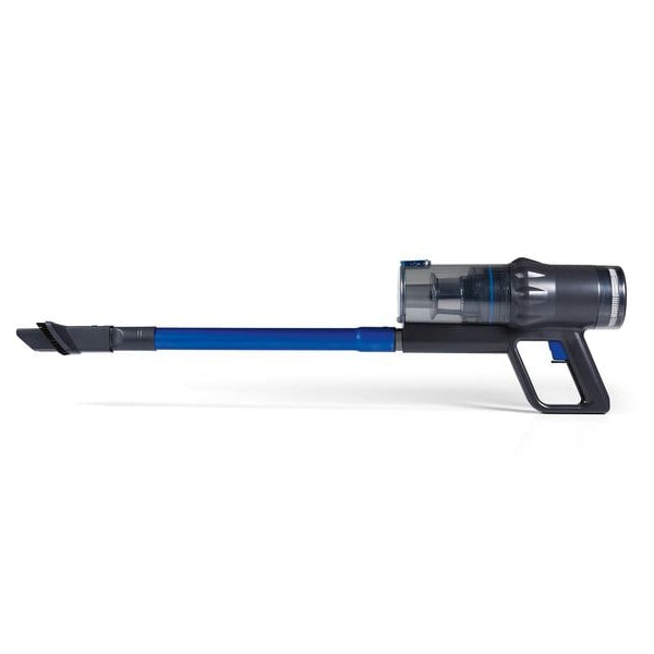 CLEANmaxx Akku-Hand- und Stielsauger Blau/Grau