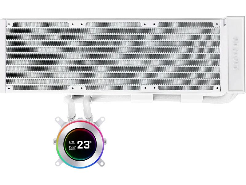 Lian Li Wasserkühlung HydroShift II LCD 360 A-RGB Weiss