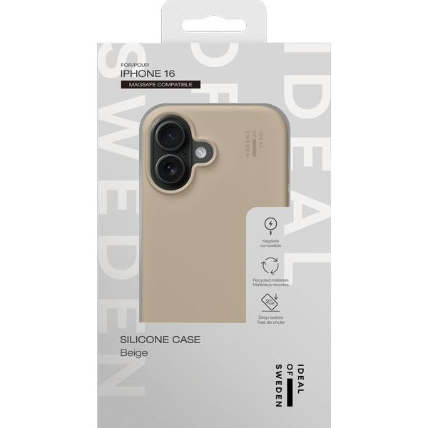 Ideal of Sweden Silicone Case MagSafe iPhone 17 Pro Max Beige