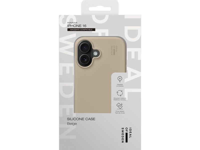 Ideal of Sweden Silicone Case MagSafe iPhone 17 Beige