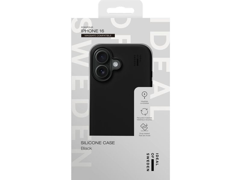 Ideal of Sweden Silicone Case MagSafe iPhone 17 Black