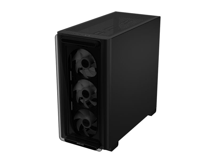 ASUS PC-Gehäuse A23 PLUS TG ARGB Schwarz