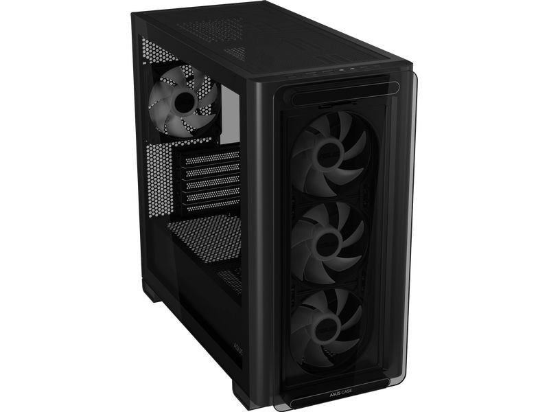 ASUS PC-Gehäuse A23 PLUS TG ARGB Schwarz