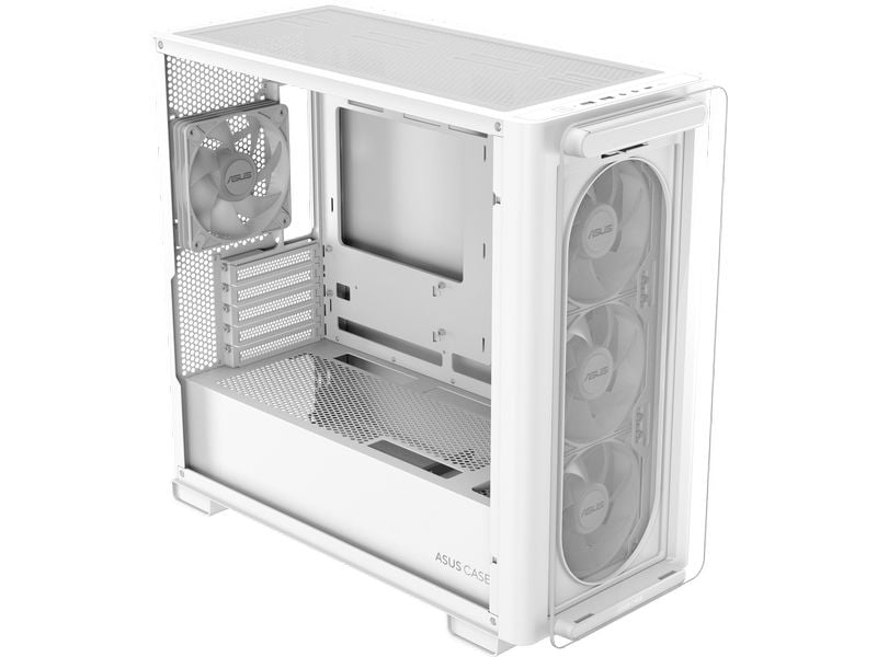 ASUS PC-Gehäuse A23 PLUS TG ARGB Weiss