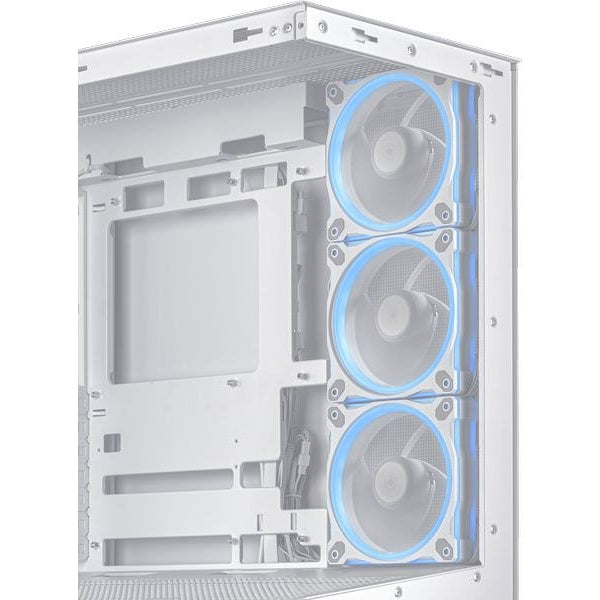 ASUS PC-Gehäuse A31 Plus TG ARGB Weiss