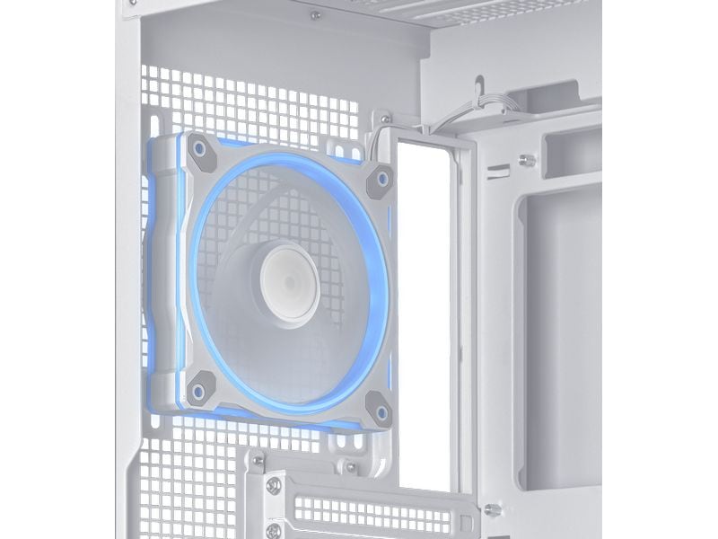 ASUS PC-Gehäuse A31 Plus TG ARGB Weiss