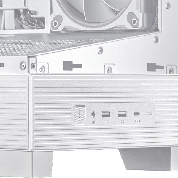 ASUS PC-Gehäuse A31 Plus TG ARGB Weiss