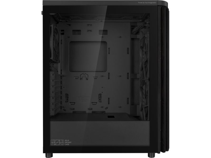 ASUS PC-Gehäuse ProArt PA401 Wood TG PWM Schwarz