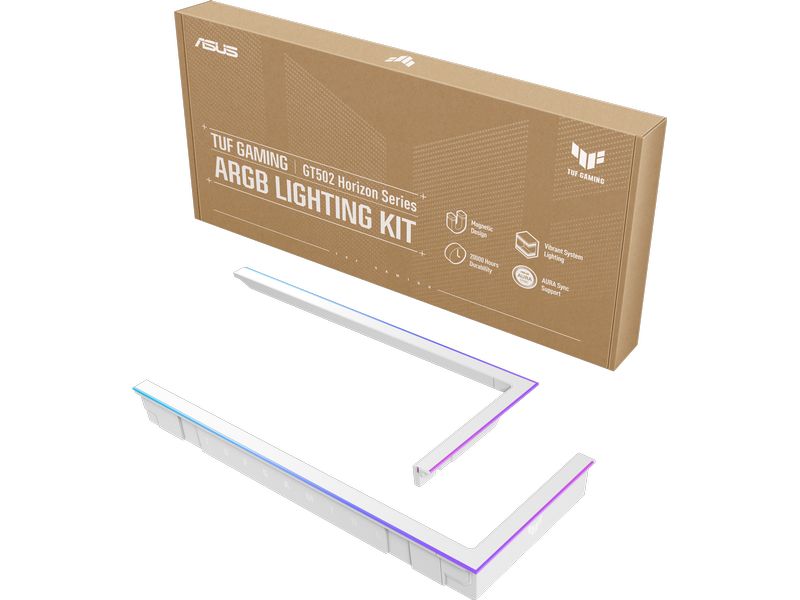 ASUS LED-Lüfterrahmen TUF GAMING GT502 Horizon ARGB Weiss