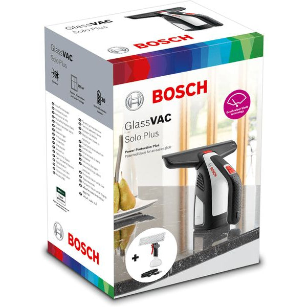 Bosch Fenstersauger GlassVAC Solo Plus Schwarz/Weiss