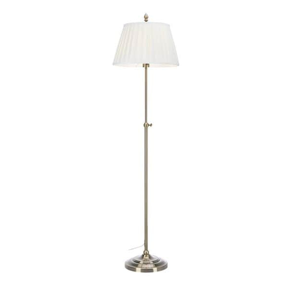 Markslöjd Oxford Stehleuchte Weiss/Kupfer