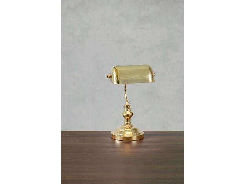 Markslöjd Bankers Tischleuchte Kupfer