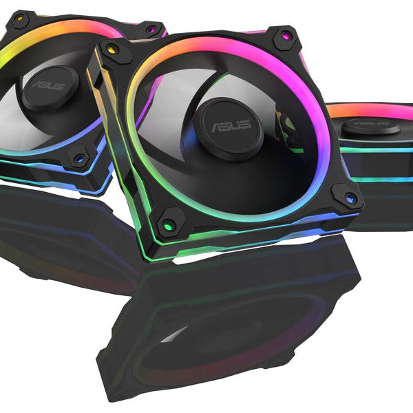 ASUS PC-Lüfter Prime MR120 Fan ARGB Reverse 3 in 1 Schwarz