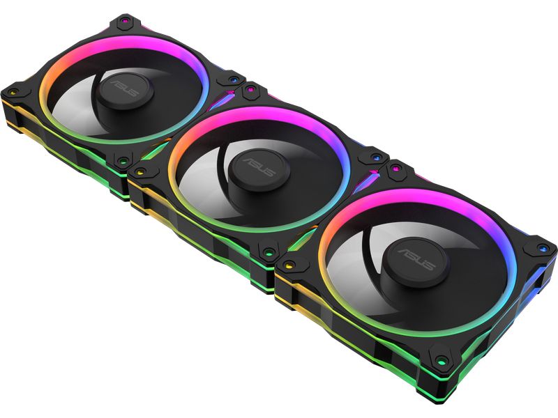 ASUS PC-Lüfter Prime MR120 Fan ARGB 3in1 Schwarz