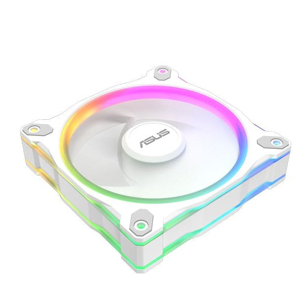 ASUS PC-Lüfter Prime MR120 Fan ARGB Reverse Weiss