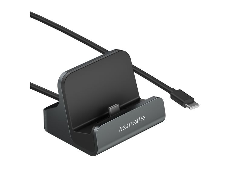 4smarts Ladestation VoltDock USB-C 60 W Grau