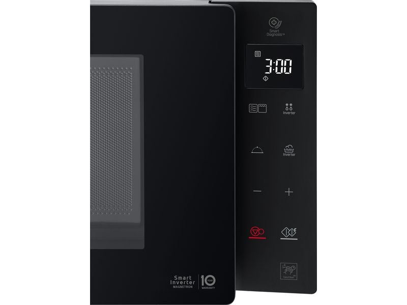 LG Mikrowelle mit Grill Schwarz